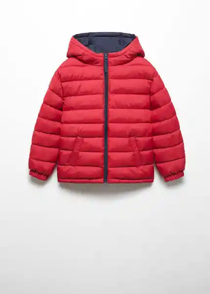 Abrigo Anorak Paco Navy Talla 14 Niños Mango