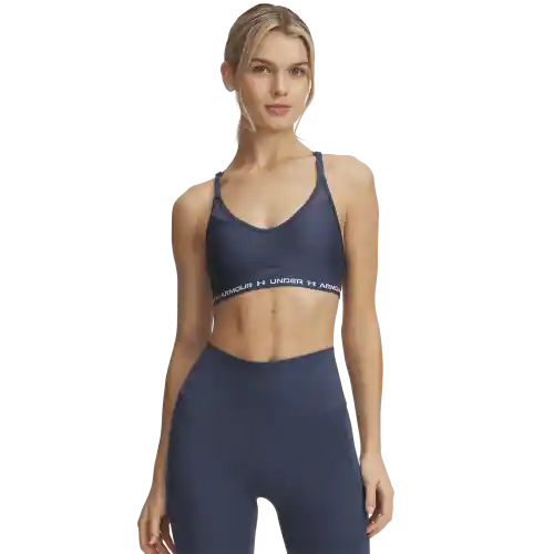 Under Armour Top Entrenamiento Crossback Low de Mujer Gris T XS