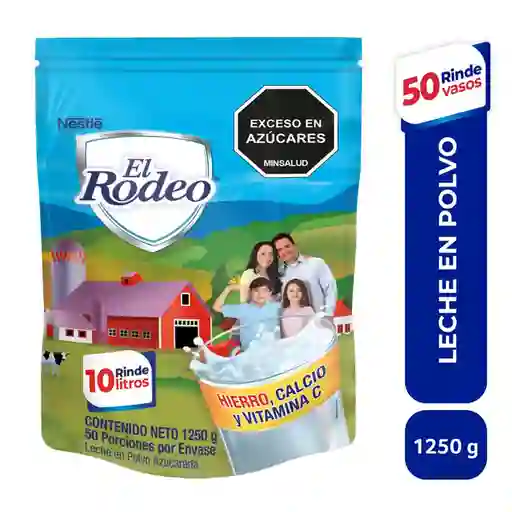 Leche en polvo EL RODEO x 1250g