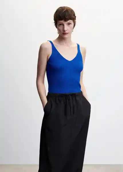 Top Gymnasti Electrico Talla XS Mujer Mango