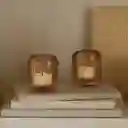 Evasolo Set Candelabro Acorn Amber