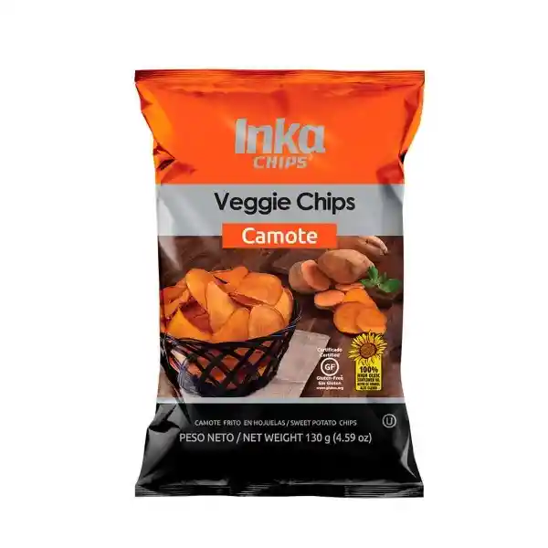 Inka Camote Chips Veggie Frito Hojuelas