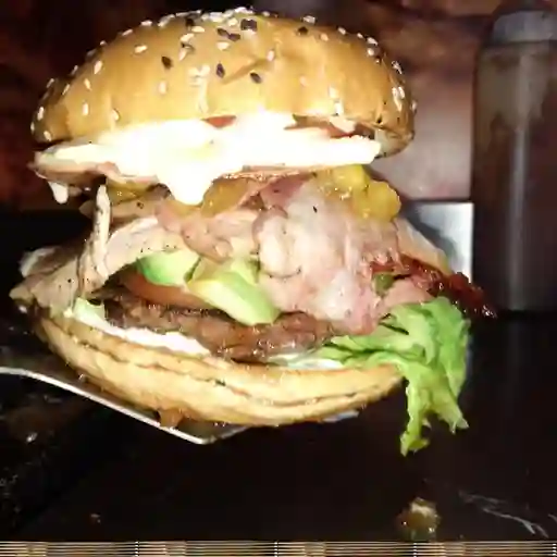 Combo hamburguesa clásica