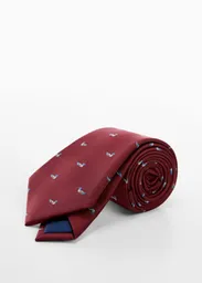 Corbata Duck75 Burdeos Talla 99 Hombre Mango