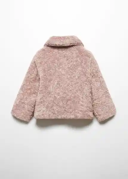 Abrigo Berry Rosa Pastel Talla 67 Niña Mango