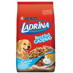 Ladrina Alimento para Perros Cachorros Carne a La Parrilla, Leche y Cereales