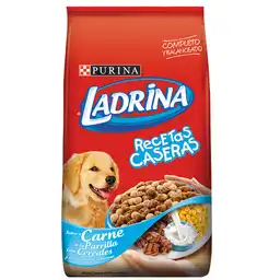 Ladrina Alimento para Perros Cachorros Carne a La Parrilla, Leche y Cereales