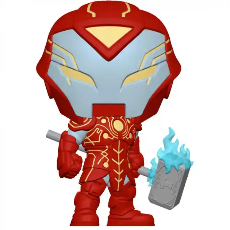Funko Pop Marvel: Infinity Warps- Iron Hammer Bobblehead Figure