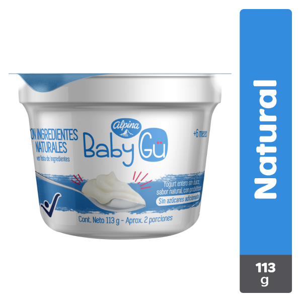Baby Gü Yogurt Natural 113g