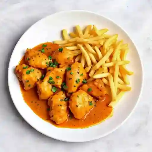 Combo Pollo A La Naranja