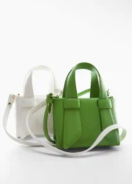 Bolso P Kim Verde Talla 99 Mujer Mango