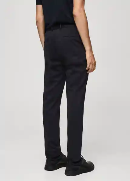 Pantalón Zurich Navy Talla 48 Hombre Mango