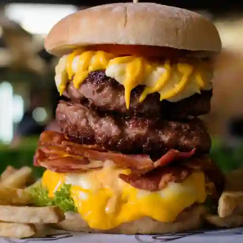 Hamburguesa Triple