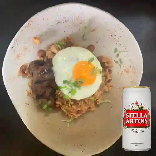 Combo Calentado Rancho + Stella Artois 330 ml