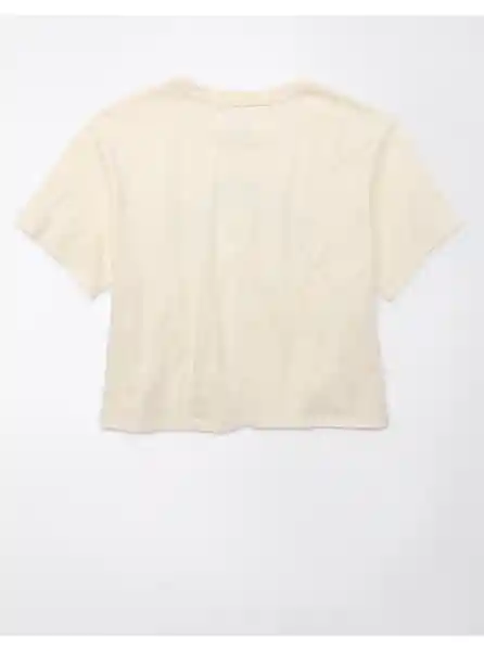 Camiseta Mujer Beige Talla Medium American Eagle 10959455