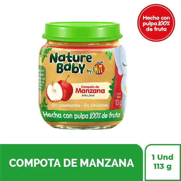 Nature Baby Compota de Manzana