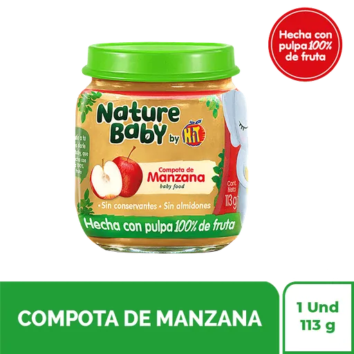 Nature Baby Compota de Manzana
