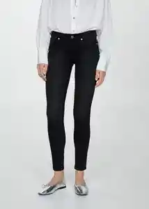 Jean Pushup Tejano Negro Talla 32 Mujer Mango