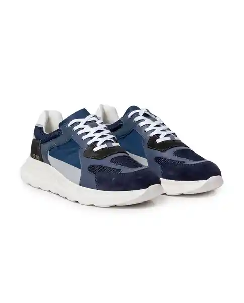 Tenis Runner Blue Azul Marino Ultraoscuro Talla 42 Chevignon