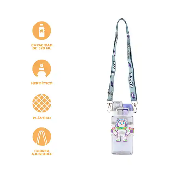 Vaso Plástico de Serie Disney Toy Story Buzz 520 mL Miniso