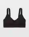 Top Aerie Negro Talla: SMALL 1588073 American Eagle