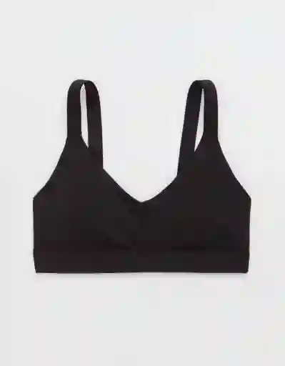 Top Aerie Negro Talla: SMALL 1588073 American Eagle