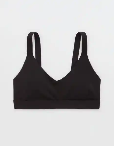 Top Aerie Negro Talla: SMALL 1588073 American Eagle