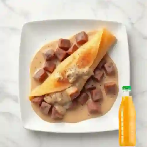 Crepe de Lomito Pimienta