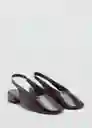 Zapatos Game Burdeos Talla 38 Mujer Mango
