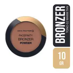 Max Factor Bronzer Facefinity Warm Tan 02 10 mL