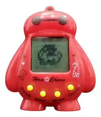 Juguete Tamagotchi 168 en 1 Retro Rojo