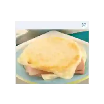 Arepa con Jamón y Queso