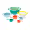 Set de Bowls Medidores y Colador Multicolor 0001 Casaideas