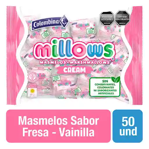 Masmelo Millows Cream X50 Unidades
