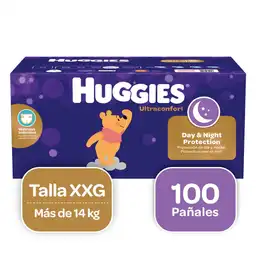 Huggies Pañal Ultraconfort Talla XXG