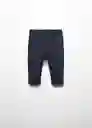 Pantalón Chino5 Niños Navy Talla 70 Mango