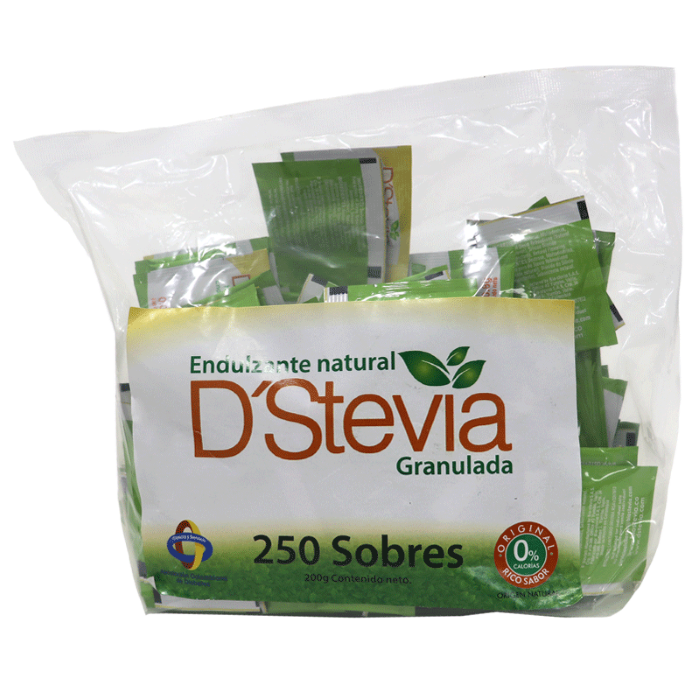D'stevia Endulzante X250Sobres Ganulada 200 g