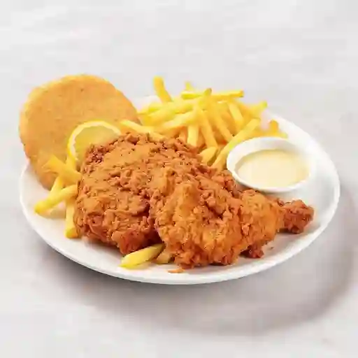 Medio Pollo Ala Broaster