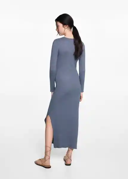 Vestido Valen Azul Talla 19 Niñas Mango