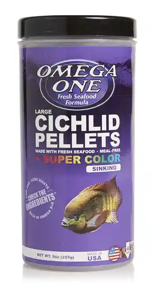 One Omegaalimento Para Pez Cichlids Pellets Granulos