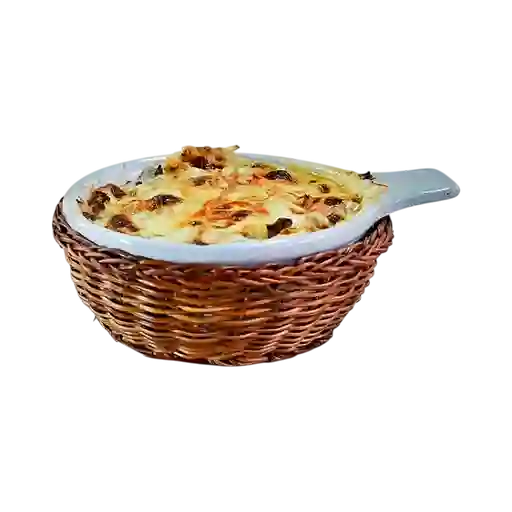 Lasagna de Pollo Carbonara
