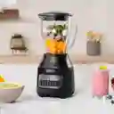Oster Licuadora Vaso Vidrio 6 Velocidades Negra 800W