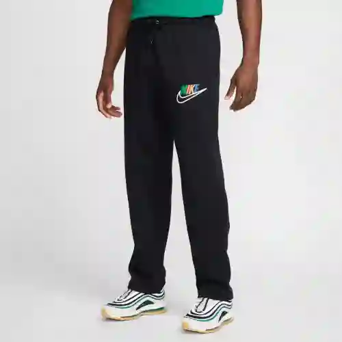 Nike Pantalón Club bb oh Lifestyle Para Hombre Negro Talla XL