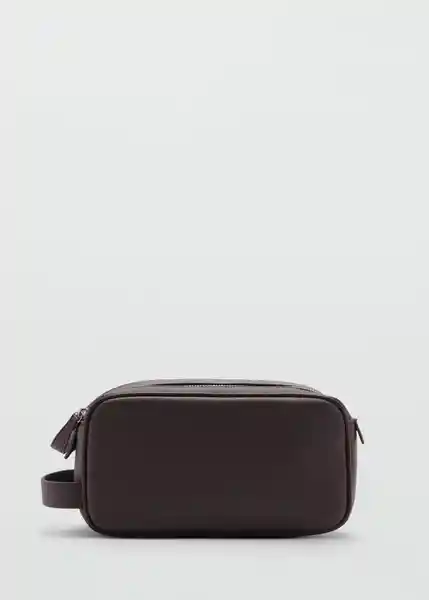 Bolso Toiletxl Marrón Talla 99 Hombre Mango