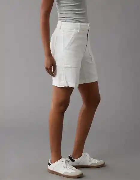 Short Mujer Blanco Talla 4 7960100 American Eagle