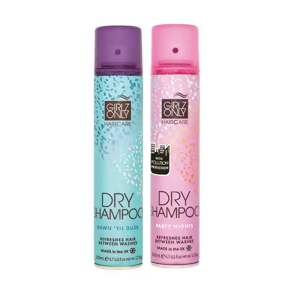 Girlz Only Kit Shampoo en Seco Party Nights & Dawn Til Dusk