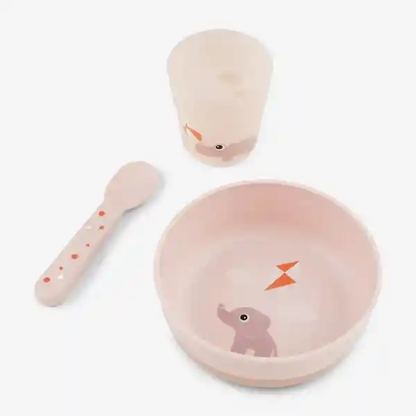 Done by Deer Set Para Bebé Playground Rosa