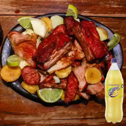 Combo Picada Llanera 500 gr + Quatro Original 1.5Lt