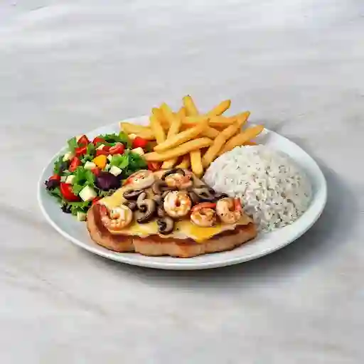 Lomo de Cerdo Mixto Gratinado