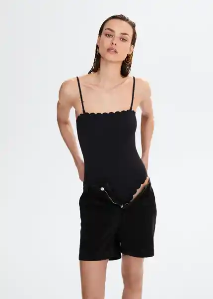 Traje del Bañador Bandi Negro Talla M Mujer Mango